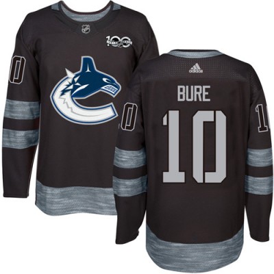 Adidas Vancouver Canucks #10 Pavel Bure Black 19172017 100th Anniversary Stitched NHL Jersey